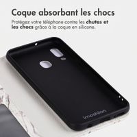 imoshion Étui de télephone portefeuille Design Samsung Galaxy A20e - Sandy Marble
