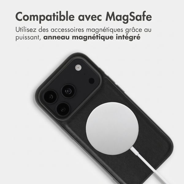 Accezz Coque arrière Edge avec MagSafe Apple iPhone 18 Pro Max / 17 Pro Max - Noir