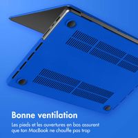 imoshion Coque rigide Apple MacBook Air 13 pouces (2018-2020) - Cobalt Blue