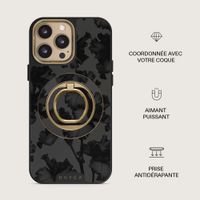 Burga Anneau de téléphone Magnetic Ringholder Gold - Compatible avec MagSafe - Nocturnal