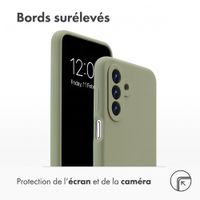 Accezz Coque Liquid Silicone Samsung Galaxy A18 (4G) - Cooper Green