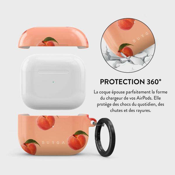 Burga Coque rigide Apple AirPods 3 - Peachy