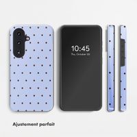 Selencia Coque arrière Vivid avec MagSafe Samsung Galaxy S26 FE - Happy Dots Digital Sky
