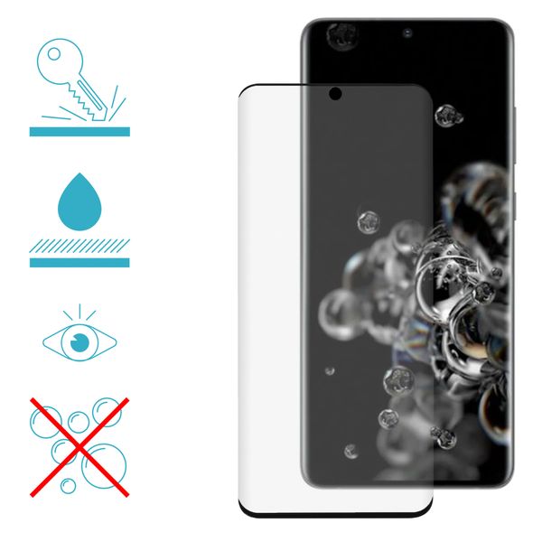 imoshion Coque + protecteur d'écran Premium Samsung Galaxy S20 Plus - Transparent