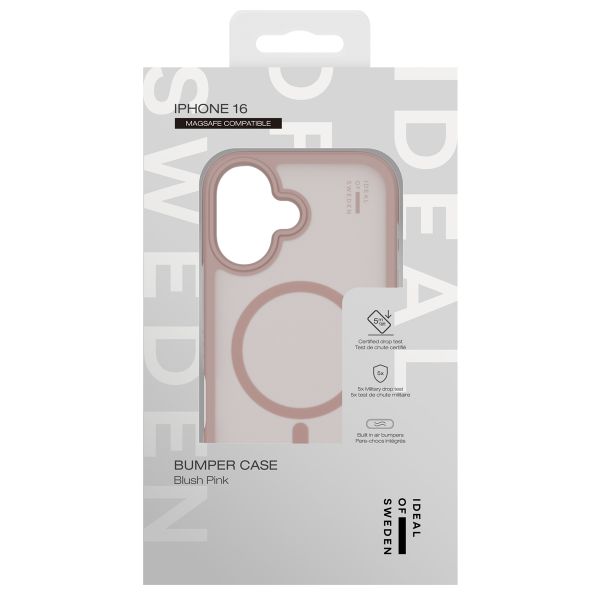 iDeal of Sweden Coque Bumper MagSafe Apple iPhone 16 - Blush Pink