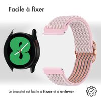 imoshion Bracelet en nylon élastique  - Connexion universelle 20 mm - Rose