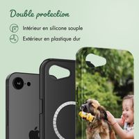 Concevez votre propre coque Tough avec MagSafe Apple iPhone 17e / 16e - Blanc
