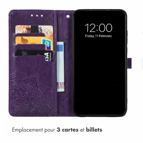 imoshion Etui de télephone Mandala Samsung Galaxy S26 FE - Violet