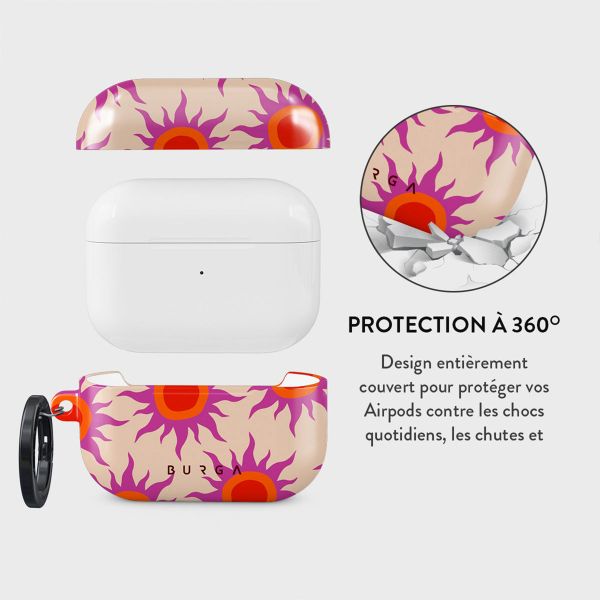 Burga Coque rigide Apple AirPods Pro 2 - Sunset Glow