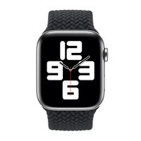 Apple Bracelet Solo tressé Apple Watch | 38/40/41/42 mm - Taille 8 - Charcoal