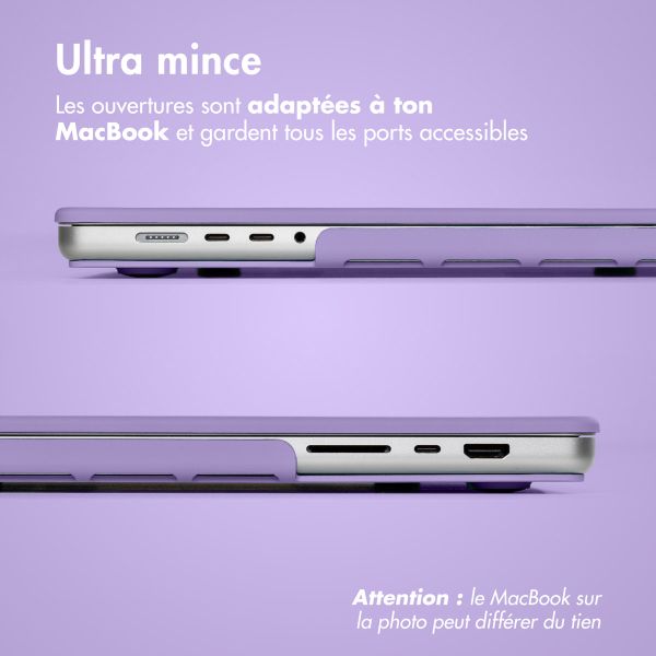 imoshion Coque rigide Apple MacBook Air 13 pouces (2018-2020) - Lavender Lilac