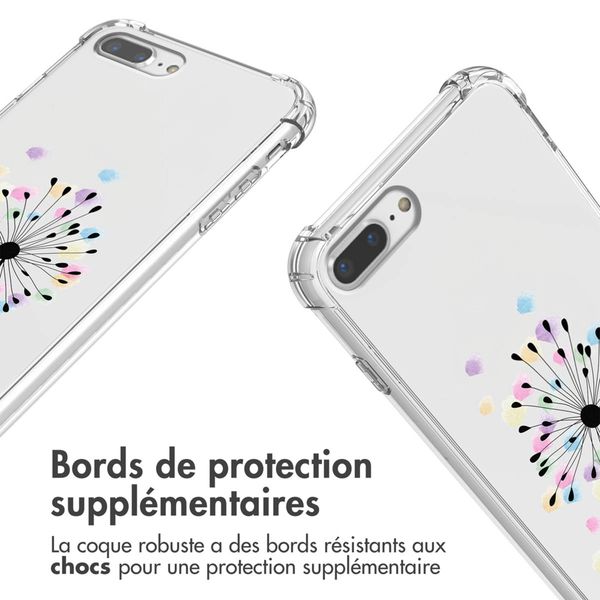 imoshion Coque Design avec cordon Apple iPhone 8 Plus / 7 Plus - Sandstone Dandelion