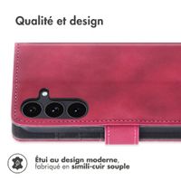 imoshion Etui de télephone portefeuille avec cordon Samsung Galaxy S26 FE - Rouge