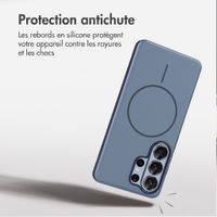 imoshion Coque arrière Color avec Thin MagSafe Ring Samsung Galaxy S26 Ultra - Bleu foncé