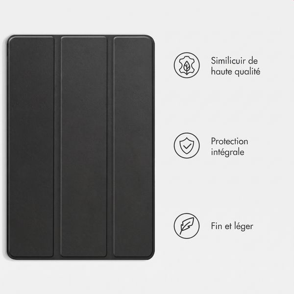 imoshion Coque tablette Trifold Apple iPad Air 11 pouces (2026) M4 / (2025) M3 / (2024) M2 / Air 5 (2022) / Air 4 (2020) - Noir