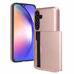 imoshion Coque arrière avec porte-cartes Samsung Galaxy S25 FE - Rose Doré