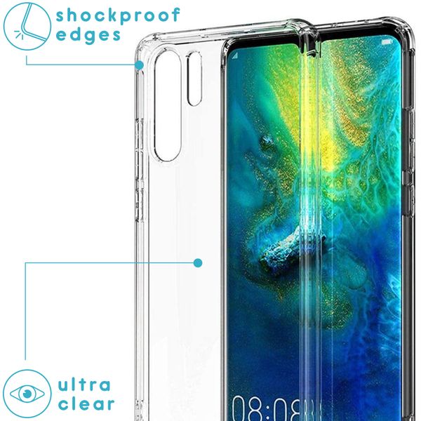 imoshion Coque arrière transparente avec cordon Huawei P30 Pro - Rose Doré