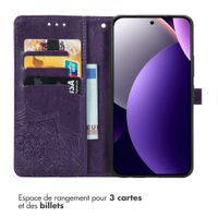 imoshion Etui de télephone Mandala Xiaomi Redmi Note 15 Pro (4G) - Violet