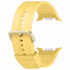 Samsung Bracelet Sport original Samsung Galaxy Watch 9 (40/44mm) / Watch 8 (40/44mm) / Classic (46mm) - Taille M/L - Jaune