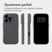 Accezz Coque Grip avec MagSafe Apple iPhone 16 Pro - Gris