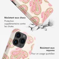 Selencia Coque arrière Vivid avec MagSafe Apple iPhone 15 Pro - Paisley Blush