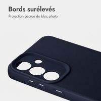 imoshion Coque arrière Texture Samsung Galaxy S25 - Bleu foncé