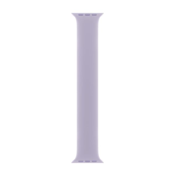 Apple Bracelet Boucle unique en Silicone Apple Watch | 38/40/41/42 mm - Taille 6 - Purple Fog