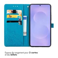 imoshion Etui de télephone Mandala Samsung Galaxy S26 - Turquoise