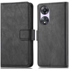imoshion Étui de télephone portefeuille de luxe Oppo A78 (4G) - Noir