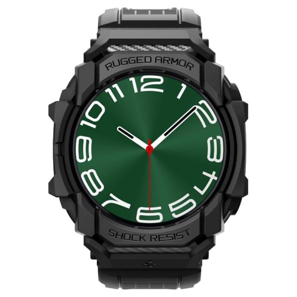 Spigen Coque Rugged Armor™ Pro Samsung Galaxy Watch Ultra (2024/2025) - Matte Black