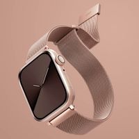 Uniq Bracelet Dante Mesh Milanese en acier Apple Watch | 38/40/41/42 mm - Rose