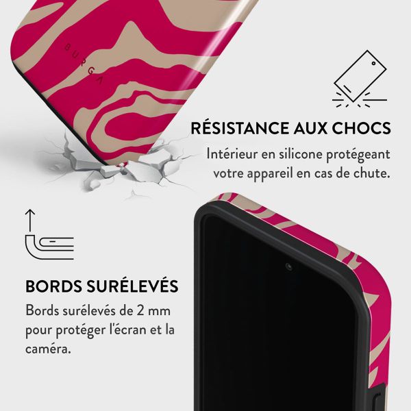 Burga Coque arrière Tough Apple iPhone 15 Pro - Siren
