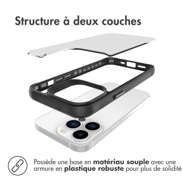 imoshion Coque Rugged Hybrid Apple iPhone 13 Pro Max - Noir