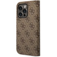 Guess Coque 4G Logo Apple iPhone 14 Pro - Marron
