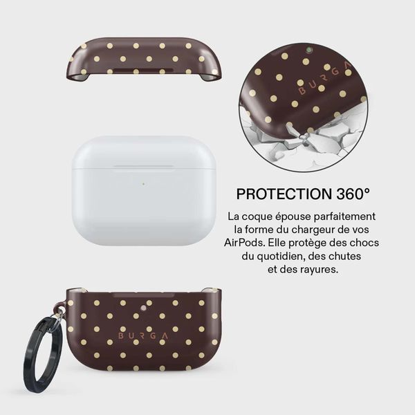 Burga Coque rigide Apple AirPods Pro 3 - Sorry Busy