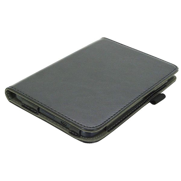 imoshion Étui de liseuse portefeuille en cuir végan Kobo Clara HD - Noir