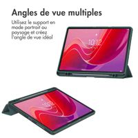 imoshion Coque tablette rigide Trifold Lenovo Tab M11 - Vert