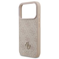 Guess Coque 4G Metal Logo MagSafe Apple iPhone 17 Pro - Rose
