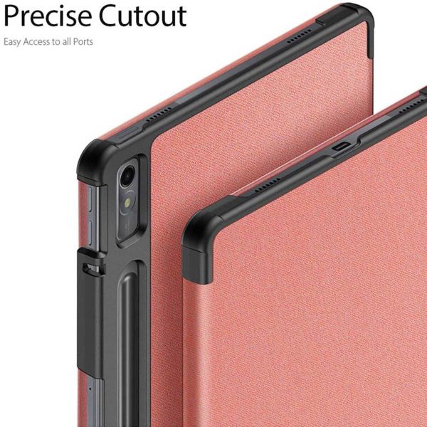 Dux Ducis Coque tablette Domo Lenovo Tab P11 Pro (2nd gen) - Rose Doré