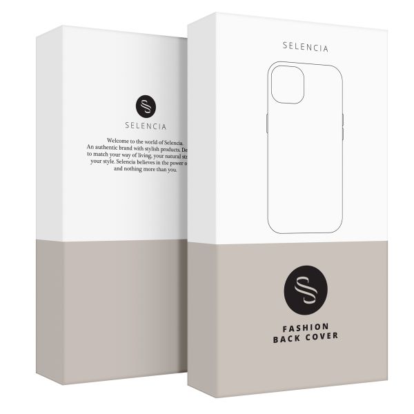 Selencia Coque avec dragonne de luxe Apple iPhone 15 Pro - Bleu