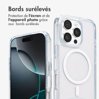 imoshion Coque MagSafe avec cordon amovible Apple iPhone 16 Pro Max - Transparent