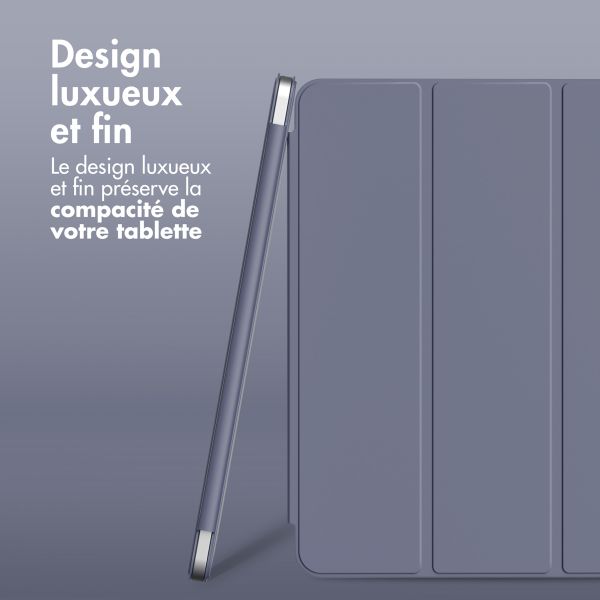 imoshion Magnetic etui de téléphone portefeuille Apple iPad Air 11 pouces (2026) M4 / (2025) M3 / (2024) M2 / Air 5 (2022) / Air 4 (2020) - Lavender