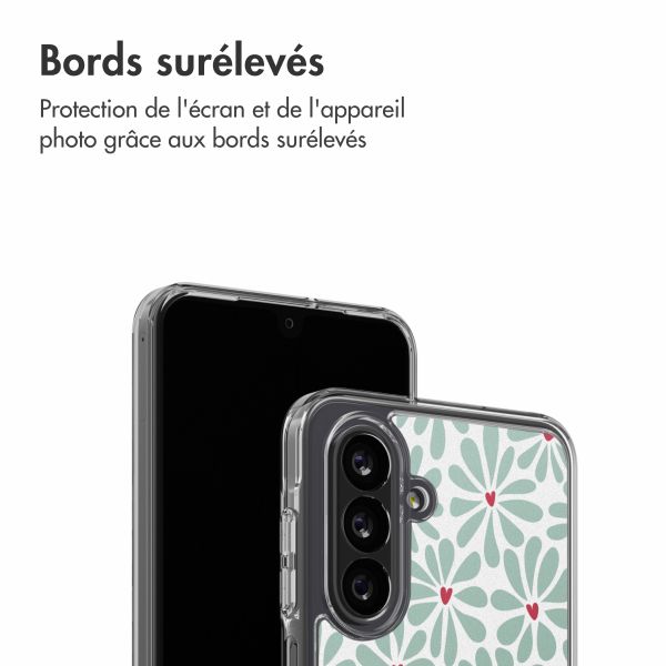 imoshion Coque Design Samsung Galaxy A26 - Bloom Love Sage Green