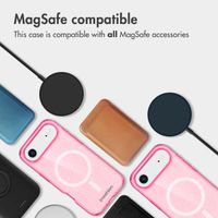 imoshion Coque Pailletée avec MagSafe Apple iPhone Air - Rose