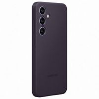 Samsung Original Coque en silicone Samsung Galaxy S24 - Dark Violet