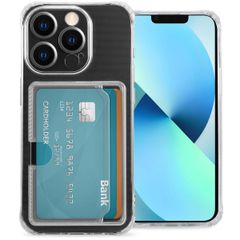 imoshion Coque silicone avec porte-cartes Apple iPhone 13 Mini - Transparent