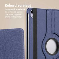 imoshion Coque tablette rotatif à 360° Apple iPad Mini 7 (2024) / iPad Mini 6 (2021) - Bleu foncé