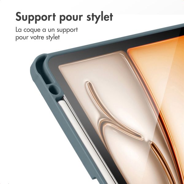 imoshion Coque tablette Origami Apple iPad Pro 13 (2025) M5 / (2024) M4 - Vert foncé