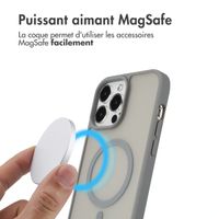imoshion Coque Color Guard avec MagSafe Apple iPhone 13 Pro Max - Gris
