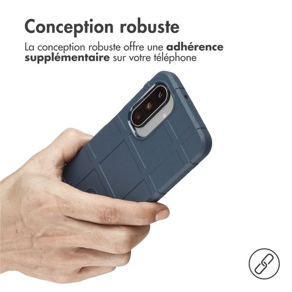 imoshion Coque Rugged Shield Samsung Galaxy A17 (5G) / (4G) - Bleu foncé